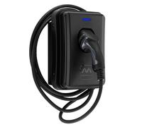 Masterplug EV Wall Charging Station for Electric Vehicles Type 2, Electric Car Charger with 5m Cable and Auto Fixed Function, Single Phase, Mode 3, RFID, IP65, 7.4kW, 32A, EVCM3BT7BR