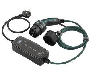 Masterplug EVCM221003 Mode 2 EV Charging Cable 3m 3 Pin UK Plug To Type 2