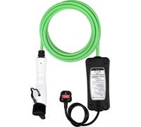 Masterplug EVCP1135SL Mode 2 EV Charging Cable 5m 3 Pin Plug to Type 1