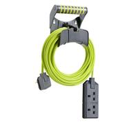 Masterplug Exu1013/2/cht 2 Socket 13A Grey & Green Extension Lead, 10M
