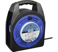 Masterplug Masterplug 20m 4 Socket Case Cable Reel 13A 20M Blue
