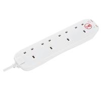 4 Skt 4M 13A Srg Ext Lead White SRG44N-MP