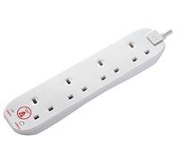 4 Skt 4M 13A Srg Ext Lead White SRG44N-MP