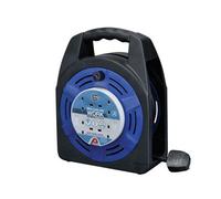 Masterplug Masterplug 20m 4 Socket Case Cable Reel 13A 20M Blue