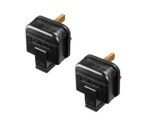 Masterplug HDPT13B-MP 2-Pack Plug 13A Heavy Duty