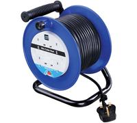 Masterplug Ldcc3013/4Bl-Mp Heavy-Duty Cable Reel 240V 13A 4-Socket Thermal Cut-Out 30M Mstldct30134