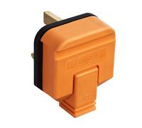 Masterplug Heavy Duty Fused Plug (Uk Plug) Orange (One Size)