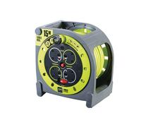 Masterplug HMU15134SL-PX PRO-XT Case Cable Reel 240V 13A 4-Socket 15m