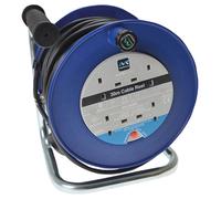 Masterplug LDCC3013/4BL-MP HDuty Cable Reel 240V 13A 4-Socket Ther...