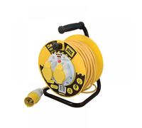 Masterplug LVCT2516/2-MP Cable Reel 110V 16A Thermal Cut-Out 25M