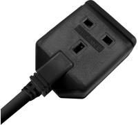 Masterplug One Socket Single Extension Lead, 10 Metre Cable, Unswitched, Heavy