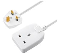 1 Skt 5M 13A Ext Lead White BOG5-MP