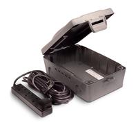 Masterplug Outdoor Electric Box with Extension Lead 4 Gang 10m Weatherproof IP54