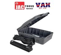 Wbxbfg10B Weatherproof Box And 10M 4 Gang Extension Lead Black WBXBFG10B-MP
