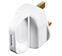 Masterplug Plug with 13 Amp Fuse and Handle, 69 x 51.5 x 50 mm, White