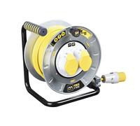 Masterplug PRO-XT Metal Cable Reel 110V 16A Thermal Cut-Out 30m MSTOTMU30162