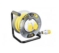 Masterplug Pro-Xt Metal Cable Reel 110V 16A Thermal Cut-Out 30M Multi Colour (One Size)