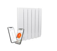 Masterplug Smart Oil-Filled Radiator, Electric Heater, Energy Saving, Wi-Fi App Control, LCD Display, Timer, Child Lock, Wall-Mounted, SmartEnergy Comfort, Grey, 1000W, OILW100G5UK