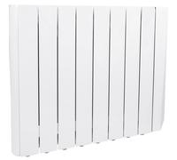 Masterplug SmartEnergy Wall Oil-Filled Radiator, Wi-Fi, 1500W, White Masterplug White