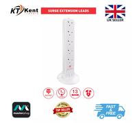 10G 1M 13A Surge Tower Ext Lead White SRGTOW10110-MP