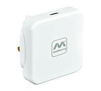 Masterplug Super-Fast USB Charging Plug with Single Type C Charging Port, 20 Watts, White
