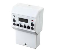 Masterplug TEIH7 24 Hour/7 Day Programmable Electronic Timer for Immersion Heater