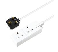 2 Skt 4M 13A Hd Ext Lead White EXS1324W-01