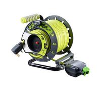 Masterplug Weatherproof Outdoor Cable Reel 25 Meters - Weatherproof Plug Socket