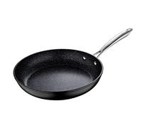 MasterPro - Forged Aluminium Frying Pan, 28cm - Induction Base with Non-Stick Internal Coating, Professional Quality, Improved Heat Retention & Distribution