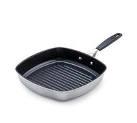 MasterPro Non-Stick Forged Aluminium Grill Pan, 28cm, Smart