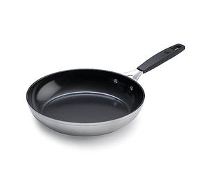MasterPro - Non-Stick Frying Pan, 24cm - Smart Induction Forged Aluminium Pan - Stay Cool Silicone Handle - Professional Quality