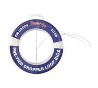 MASTERPRO Pre-Tied Dropper Loop Rigs, Fishing Line Spool 10LB 15LB 20LB 30LB 40LB 50LB 60LB 80LB 100LB, Suitable for Saltwater Freshwater Fishing