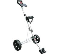 MASTERS 2025 NEW 5 SERIES TWO WHEEL LIGHTWEIGHT COMPACT GOLF TROLLEY / SILVER