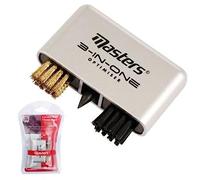 Masters 3-in-1 Multi Golf Club Cleaner Brush One Size