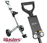 MASTERS 3 SERIES ULTRA LIGHT ALUMINIUM GOLF TROLLEY +ORGANISER HANDLE 2026 MODEL