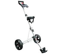 Masters Golf 5 Series Compact Silver Manual Golf Trolley