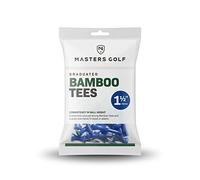 Masters Bamboo Graduated Wooden Castle Golf Tees