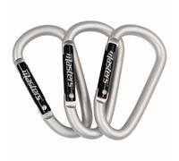 MASTERS CARABINER CLIPS GOLF TOWEL - X 3 PACK