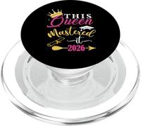 Master's Degree Class Of 2026 Grad This Queen Mastered It 26 PopSockets PopGrip for MagSafe