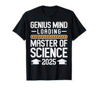 Master's Degree GENIE MODUS ACTIVATED 2025 Masters Science T-Shirt