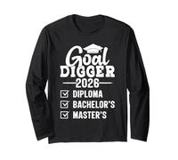 Master's Degree Goal Digger 2026 Funny Master's Long Sleeve T-Shirt