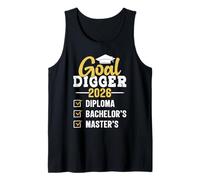 Master's Degree Goal Digger 2026 Funny Master's Tank Top