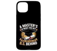 Masters Degree Is What You Get When You Leave The B.S Behind Case for iPhone 15 Plus
