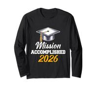 Master's Degree Mission Accomplished 2026 Master's Long Sleeve T-Shirt