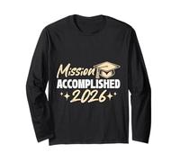 Master's Degree Mission Accomplished 2026 Master's Long Sleeve T-Shirt