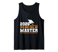 Master's Degree You May Call ME Master Funny 2026 Tank Top