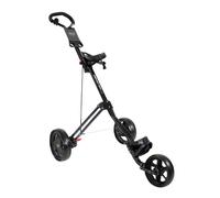 Masters Golf 3 Series Golf Cart 3 Wheeled Push Golf Trolley Black