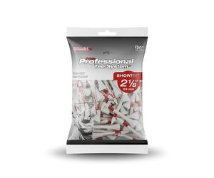 Masters Golf Pride PTS 2 1/8 inch - 120 Tee Pack Red