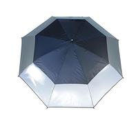 Masters Golf - TourDri GR 32 Inch UV Umbrella Storm Grey/Jet Black & 3 Clear Half Panels