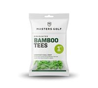Masters Bamboo Graduated Golf Castle Tees Lime One Size